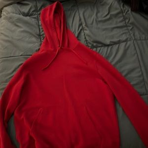 Red hoodie slightly used